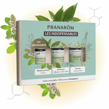 IMMUNRENDSZERÜNK ERŐSÍTÉSÉRE - PRANAROM BIO 3X5 ML ILLÓOLAJ SZETT -