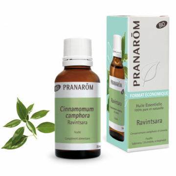 MADAGASZKÁRI KÁMFORFA/ RAVINTSARA - CINNAMOMUM CHAMPHORE CT CINEOLE BIO 30 ML