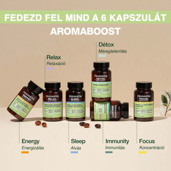 AROMABOOST® FOCUS ÉTREND-KIEGÉSZÍTŐ