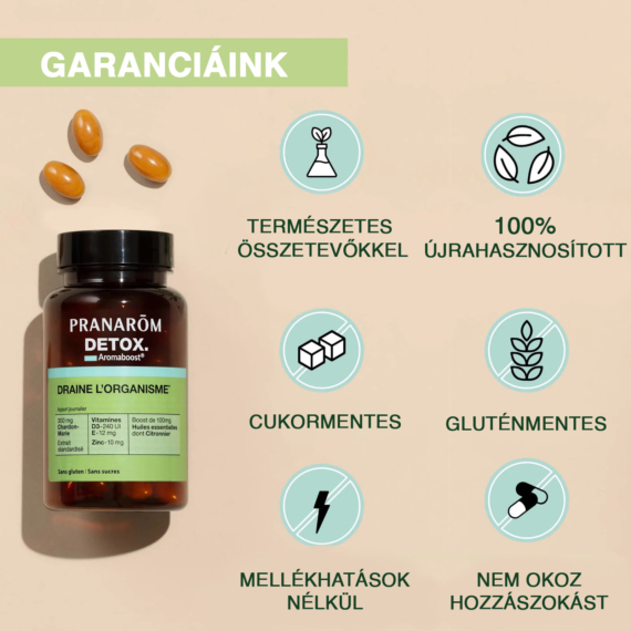 AROMABOOST® DETOX ÉTREND-KIEGÉSZÍTŐ