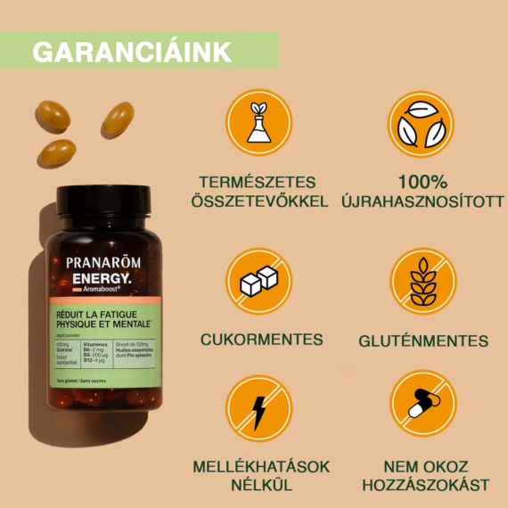 AROMABOOST® ENERGY ÉTREND-KIEGÉSZÍTŐ