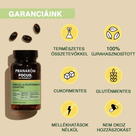 AROMABOOST® FOCUS ÉTREND-KIEGÉSZÍTŐ