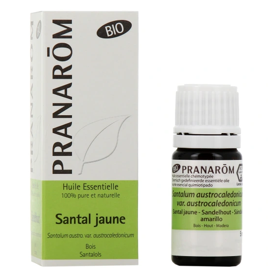KALEDÓNIAI/SÁRGA SZANTÁLFA - SANTALUM AUSTROCALEDONICUM VAR. AUSTROCALEDONICUM BIO 5 ML